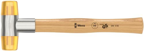 Wera 100 Schonhämmer mit Köpfen aus Cellidor, # 4 x 35 mm, Wera 05000020001