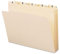 Smead 11777 Ordnungsmappe 1/5 Zuschnitt Indexiert A-Z, Top Tab, Brief Manila (25 Stück)