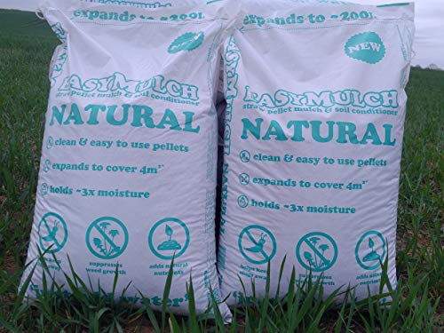 easyMulch® NATURAL STRAW Pellet Mulch & Soil Conditioner (2x15kg bags) £15.99 per bag (ex N.Ireland, Highlands & Islands)