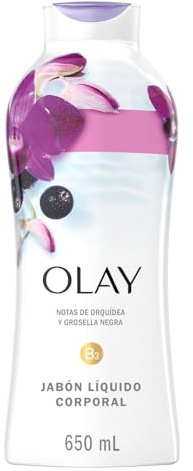 Olay Body Wash Fresh Soothing Orchid & Black Currant 22 Ounce (650 ml) (3 unidades)