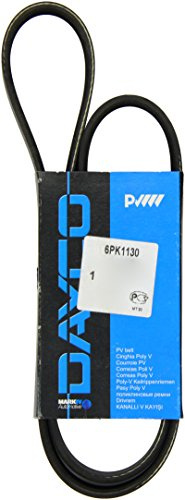 DAYCO 6PK1130 Gürtel Zubehör, Schwarz | 6PK1130 für A1 A3 A4 A5 A6 A7 A8 Q2 Q3 Q5 Q7 TT