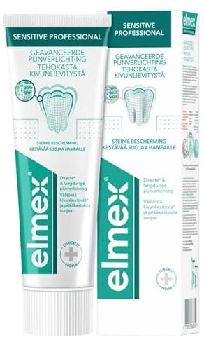 Elmex Zahnpasta Sensitive Professional für empfindliche Zähne -2 x 75 ml