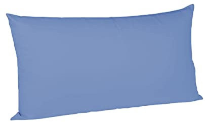 Fleuresse Colours Kissenbezug, Mako Satin, Himmelblau, 40 x 80 cm