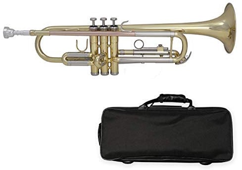 Tuyama® TTR-171 B-Trompete aus Messing - komplett mit Mundstück, Koffer und Zubehör