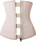 YIANNA Donna Corsetto Stringivita Modellante Waist Trainer Dimagrante Bustino Modellante Corpetto Corset Pancera Snellente Latex Beige con Cerniera 2219 M