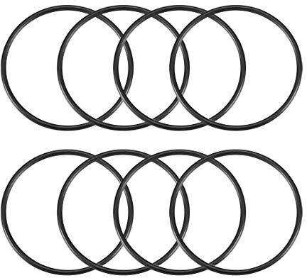 sourcing map Packung mit 8 Nitrilkautschuk O-Ringe 42mm OD 38mm ID 2mm Breite metrische Dichtung