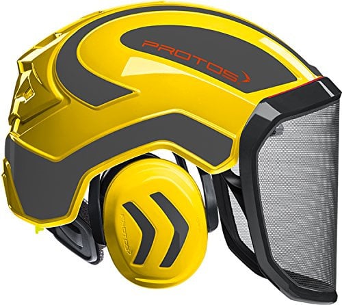 Protos Integral Forest - forsthelm (gelb/grau), f39 - Visier