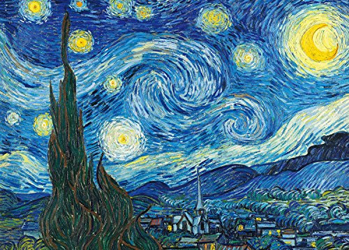Epoch-Making 2000 piece jigsaw puzzle of ultra-Guru EX Starry Night Super small piece (38x53cm)