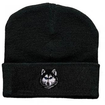 Hip-Hop Mütze Hund HUSKY 51091 schwarz