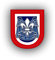 Aufkleber/Sticker 82nd Airborne Division Barett Zeichen Luftlande 7x6cm A1284