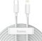 Baseus Lightning Simple Wisdom cable (2pcs/set) PD 20W 5A 1.5m White
