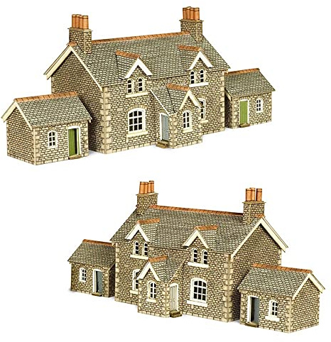 Metcalfe PN155 Workers Cottages N Gauge Card Kit