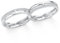 s.Oliver Damen-Ring Doppelring 925 Silber rhodiniert Zirkonia weiß Gr. 52 (16.6) - 2015103