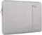 MOSISO Laptop Case 13.3 inch, 13-13.3 inch Laptop Sleeve Compatible with MacBook Air/Pro 13 / Pro 14, HP Dell ASUS Lenovo Notebook, Polyester Vertical Computer Sleeve Bag with Pocket, Gray