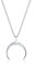 Elli Halskette Damen Sichel Halbmond Astro Blogger in 925 Sterling Silber