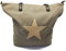 Bada Bing Damen Tasche braun Canvas Stern Umhängetasche Handtasche Lederoptik Trend