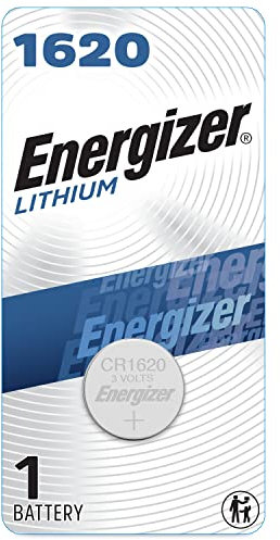 Energizer ECR1620BP Piles Non Rechargeables Lithium Button/Coin CR1620 Argent
