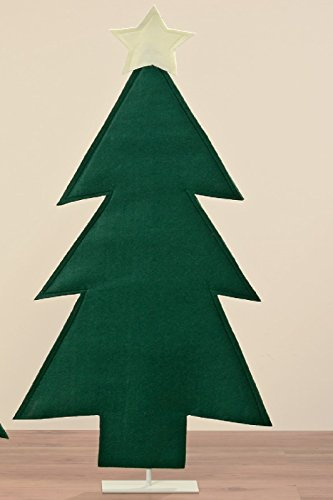 BOLTZE Baum Aufsteller grün Türdeko Filz H 120 cm