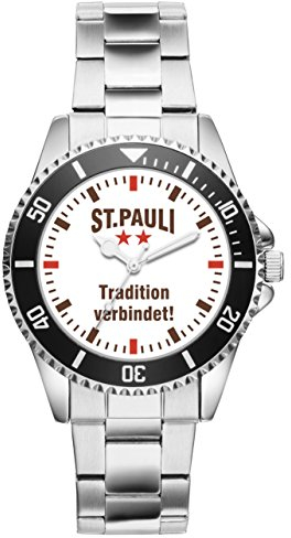 KIESENBERG Herrenuhr Armbanduhr St.Pauli Geschenk Artikel Idee Fan Analog Quartz Uhr 6027