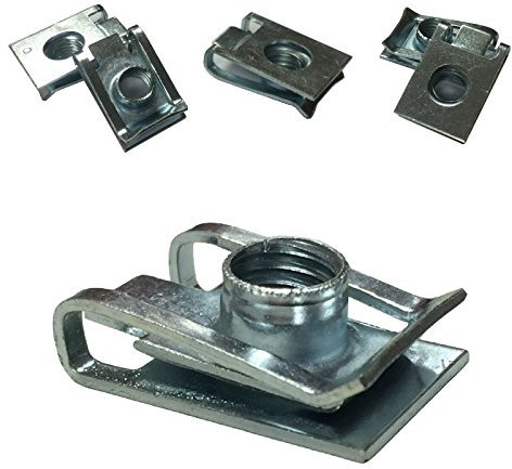 5 x Speed Fastener Chimney U Nuts Self Tapping Metric Screw Lug Spire Clips [ M6 ]