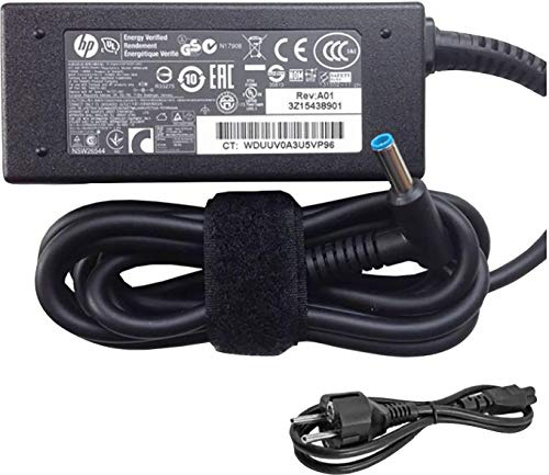 HP Chargeur pour ordinateur portable HP pour Pavilion; Stream; Touchsmart; Elitebook Folio; Split; Spectre X360; Envy; H6Y88AA HSTNN-LA35 719309-003 721092-001 | 19,5 V 2,37 A 45 W