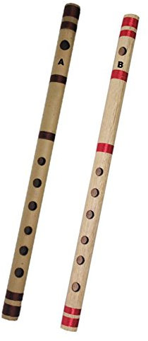 SG Musical Bansuri/Flûte indienne en bambou échelle A et B