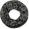 styleBREAKER Loop Schlauchschal mit All Over Stern Print und Rauten Karo Waben Muster, Schal, Tuch, Unisex 01016139, Farbe:Schwarz