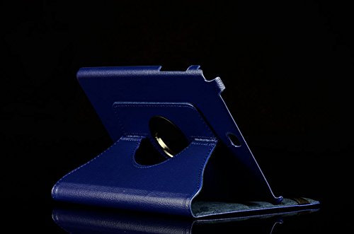 WiTa-Store Funda Caso para Samsung Galaxy Tab A SM-T550 T551 T555 9.7 Pulgadas Smart Cover Slim Case Stand Flip (Azul) Nuevo