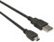PremiumCord Cable USB 2.0, A-B Mini, 5 Pins, 0.5 m