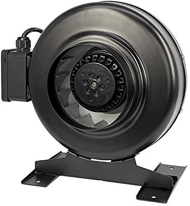 Vortex 8'' Inline Fan 1050m3/h 53dbA