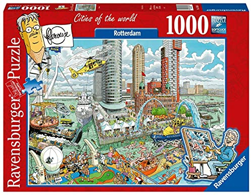 Ravensburger Puzzle 16560 - Rotterdam - 1000 Teile Puzzle für Erwachsene und Kinder ab 14 Jahren