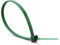 Nartel® 100 Pack of Green Cable Ties - Premium Tie Wraps - Premium Extra Strong Nylon Zip Ties (100mm x 2.5mm)