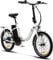 VecoCraft Nemesis Elektro Klapprad,E Bike 20 Zoll,E-Folding Bike, 36V 468WH ausziehbarer Baterrie, 250W Motor, tragbares E-Bike Klapprad ebike Herren e Bike Damen, Weiss