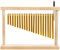 Suwimut 20-NOTE Bar Chime, Single-row Table Top Wind Chime, 20 Bars Musical Percussion Instrument with Mallet for Ornament Classroom Office Decoration, Educational Gift