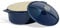 Made In Cookware - Cocotte ovale 7,1 L - Bleu - Fabriqué en France - Fonte émaillée - Rétention de chaleur et durabilité exceptionnelles - Batterie de cuisine professionnelle - Compatible induction