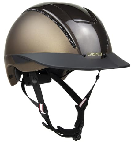 CASCO Reithelm Duell Dunkelbraun