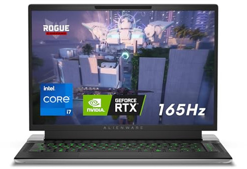 Alienware X14 R2 Gaming Laptop 14 QHD+ 165Hz G-Sync, Intel Core i7-13620H, NVIDIA GeForce RTX 4060 8GB, 32 GB RAM, 1TB SSD, Windows 11 Home, AlienFX Tastiera US retroilluminata, Lunar Silver
