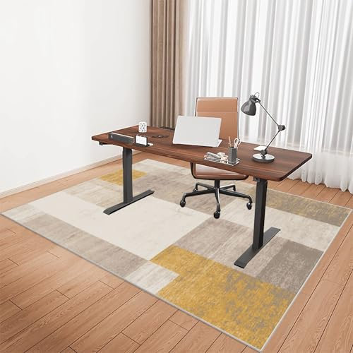 Tkuhknag Tappeto per Sedia Gaming - Protettivo Salvapavimento 200 x 250 cm - Tappeto Sedia Ufficio - Antiscivolo Sedia Protettiva Multiuso Chair Mats per Pavimenti in Legno Duro e Piastrelle