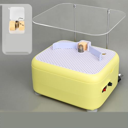 Glas-Winkelschleifer-Set mit Schallwand – tragbare Diamantschleifmaschine für Glas, Mosaikfliesen, Schmuckverarbeitung – inklusive Glasschneideset und Zubehör – Professionelle Hobby-Schleifer