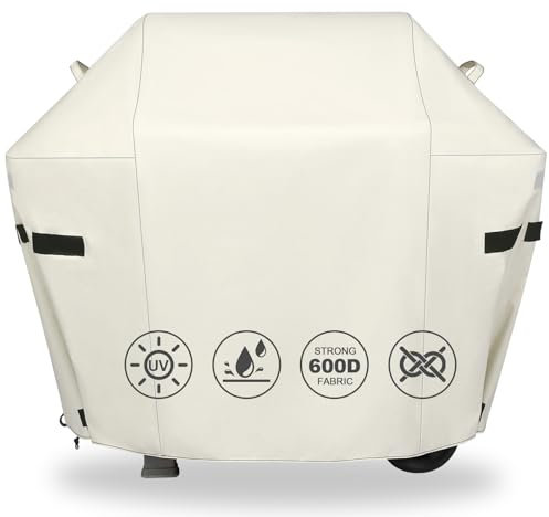 GFTIME 7139 Housse de Barbecue pour Weber Spirit I II 300 Series, 130 x 45 x 107 cm, pour Weber Spirit E310, E330, E315, Housse de Barbecue, imperméable, résistante aux intempéries et à la lumière