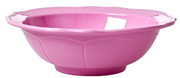 RICE New Look Melamine Bowl in Dark Pink