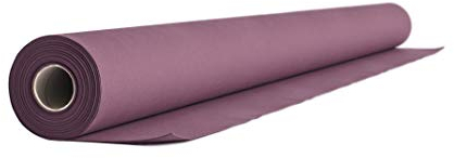 AROBA 1x Airlaid Tischdeckenrolle (Violett, 0,8 m x 24 m) - Stoffähnliche Tischdecke- Hochwertige Tischtuchrolle für Hotel Catering Geburtstag Restaurants Kommunion Taufe