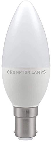 Crompton LED Candle Thermal Plastic 5.5W E27 Very Warm White Opal