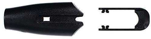 West Coast Paracord Schwarze Kunststoff-Klemmen – Spanngurte, Seilschlaufen, allgemeine Nutzbarkeit und vieles mehr, (14 mm – 16 mm, 2 Stück)