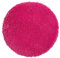 PANA® Runde Badematte Hochflor (Ø 71 cm) • Badteppich rund aus weichen Mikrofasern • Saugstark & waschbar • Runder Duschvorleger, Badvorleger, Badezimmerteppich rund • Farbe: Fuchsia