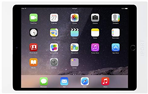 IPORT Surface Mount Bezel iPad Wall Mount - Compatible with iPad 10.2 8th gen, iPad 10.2 7th gen, iPad 10.5 Air 3rd gen, and iPad Pro 10.5 - White