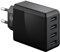 goobay Ladegerät 4-Fach USB-Ladegerät (30W) schwarz