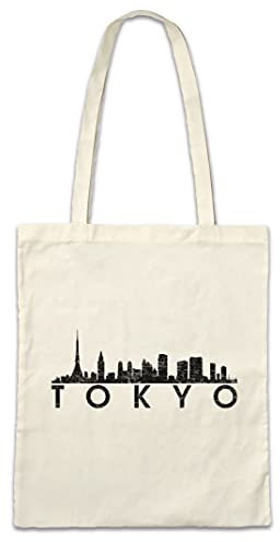 Urban Backwoods Skyline Tokyo Hipster Bag Beutel Stofftasche Einkaufstasche