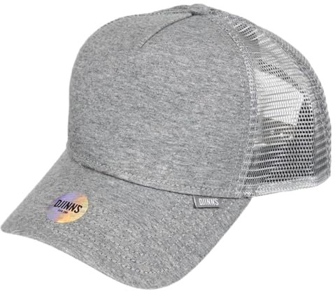 Djinns Trucker Cap mit exklusivem Capspin Anstecker verstellbar One Size Cut & Sew Basecap Snapback grau - One-Size