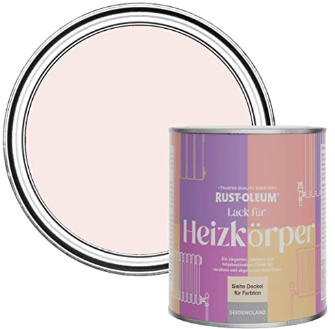 Rust-Oleum Pink Heat Resistant Radiator Paint in Satin Finish - China Rose 750ml